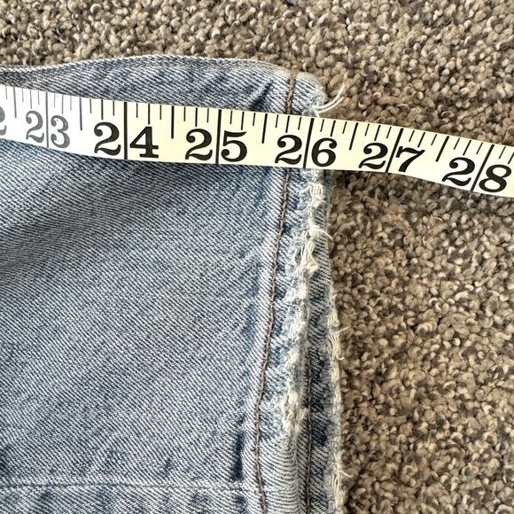 American Eagle distressed Mom jeans size 00 - Picture 6 of 8